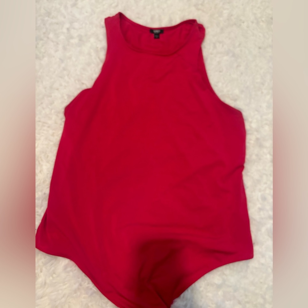 EXPRESS compression high neck body suit